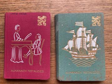 Almanach Pestalozzi : lot de 2 livres beschikbaar voor biedingen