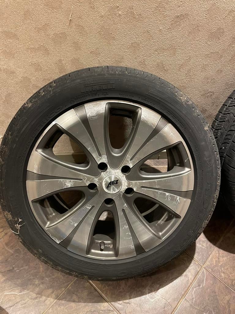 Set van 4 AEZ velgen 18 inch 5x120, Auto-onderdelen, Banden en Velgen, Band(en), 18 inch, Gebruikt, Ophalen