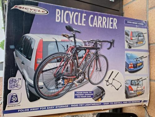 Bicycle gear fietsendrager voor 2 fietsen  max 30 kg, Auto diversen, Fietsendragers, Nieuw, Achterklepdrager, 2 fietsen, Ophalen
