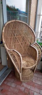 Pauwenstoel Peacock chair Emmanuelle stoel, Huis en Inrichting, Ophalen, Gebruikt, Overige kleuren, Boho