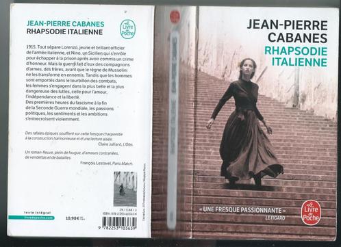 Jean-Pierre Cabanes: Italiaanse rapsodie, Boeken, Literatuur, Gelezen, België, Ophalen of Verzenden
