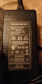 Oplader hooverboard 3 pinnen, 42 V 1.5 A / FY-4201500, Kinderen en Baby's, Ophalen of Verzenden, Nieuw