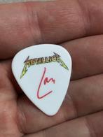 Metallica lars ulrich 2010 world tour zombie plectrum, Ophalen of Verzenden, Zo goed als nieuw