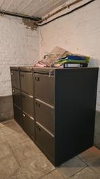 archiefkasten in metaal, Huis en Inrichting, Kasten | Roldeurkasten en Archiefkasten, Ophalen, Minder dan 50 cm, 100 tot 150 cm