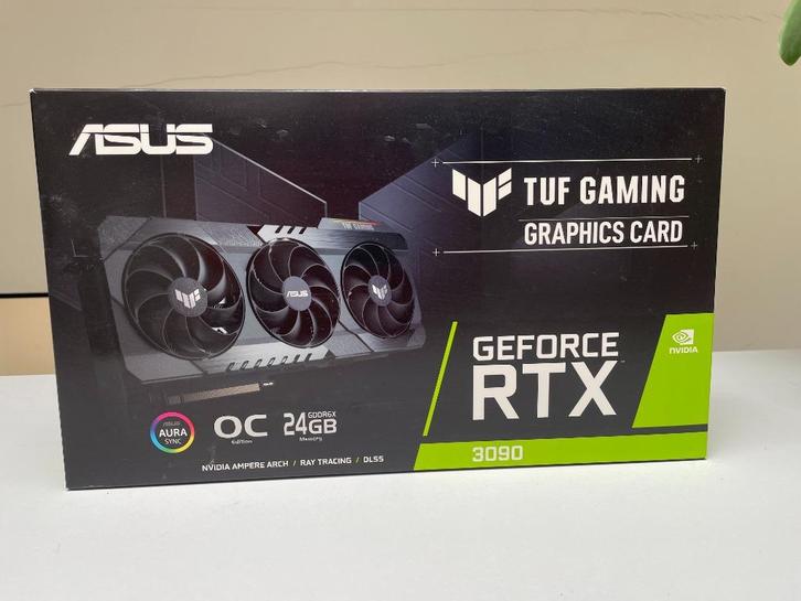 RTX 3090 - ASUS TUF OC - 24 GB (OC-editie), Computers en Software, Videokaarten, Zo goed als nieuw, Ophalen of Verzenden