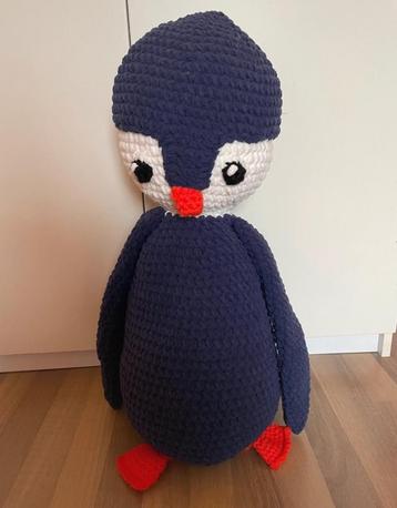 Gehaakte pinguin knuffel, Kinderen en Baby's, Ophalen, Nieuw