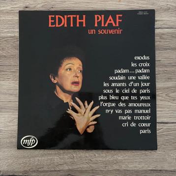 EDITH PIAFF - UN SOUVENIR beschikbaar voor biedingen