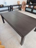 Table basse IKEA Trulstorp brun noir 115x70 relevable, Huis en Inrichting, Ophalen, Zo goed als nieuw
