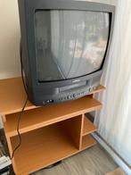 GRATIS tv + video + kastje + VHS Disney, TV, Hi-fi & Vidéo, Télévisions vintages, Enlèvement, Utilisé