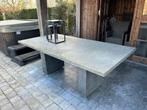 Prachtige granieten tuin tafel, Comme neuf, 100 à 150 cm, Rectangulaire, Autres matériaux