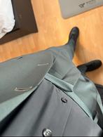 Donker groen kostuum met zwart hemd (Roy Robson), Kleding | Heren, Ophalen of Verzenden, Zo goed als nieuw, Roy Robson, Groen