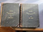 Don Quichotte G. Doré Hachette 1869 2 volumes, Ophalen of Verzenden