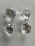 Tafel decoratie. Glazen diamanten. 10 stuks. Nieuw!, Ophalen