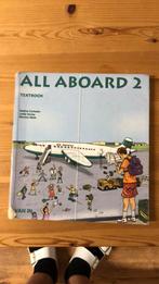 All aboard 2 textbook, Utilisé, Enlèvement ou Envoi