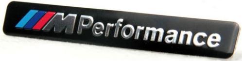 BMW M Performance Aluminium plaatje #1, Autos : Divers, Autocollants de voiture, Envoi