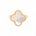 Alhambra Vintage 47 ringen van Van Cleef & Arpels, Handtassen en Accessoires, Ringen, Verzenden, Geel, Goud