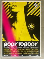 Poster Body To Body in Fuse Brussels, Comme neuf, Enlèvement ou Envoi