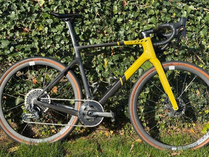 Scott addict gravel tuned 2023, Fietsen en Brommers, Fietsen | Racefietsen, Gebruikt, Minder dan 10 versnellingen, Carbon, 53 tot 57 cm