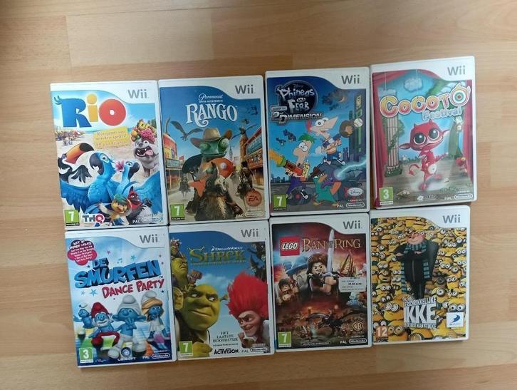 WII spelletjes, Games en Spelcomputers, Games | Nintendo Wii, Gebruikt, Ophalen of Verzenden