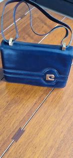 lederen zwarte handtas Pierre Cardin (23cmx18cm), Ophalen, Zo goed als nieuw, Zwart, Handtas