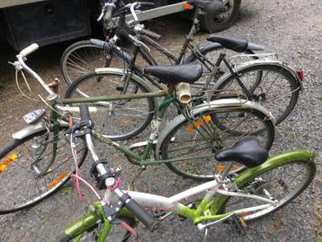 lot de 4 velos, Enlèvement