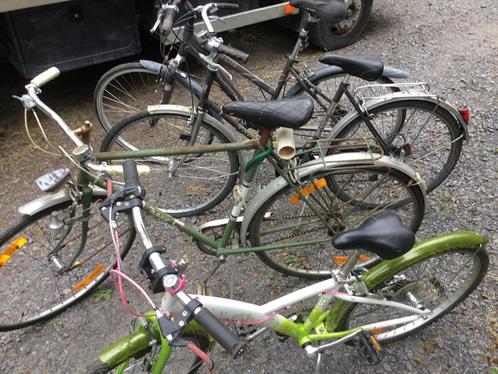 set van 4 fietsen, Fietsen en Brommers, Fietsen | Oldtimers, Ophalen
