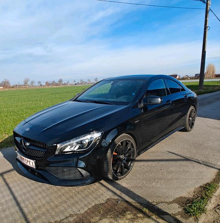 Mercedes-Benz CLA 180 – 2018 – AMG-Line/Shadow Edition, Auto's, Mercedes-Benz, Particulier, CLA, ABS, Achteruitrijcamera, Airbags