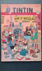 TINTIN journal du 6.12.1950 St Nicolas couverture De Moor, Livres