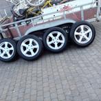 4 velgen met band, Auto-onderdelen, Ophalen, Gebruikt, 15 inch, Banden en Velgen