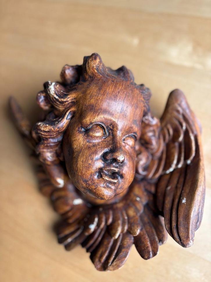 2 engel beeldjes, Antiek en Kunst, Antiek | Religieuze voorwerpen, Ophalen