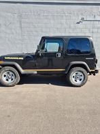 Jeep Wrangler 2.5 oldtimer, Auto's, Jeep, 2500 cc, Zwart, Handgeschakeld, Vierwielaandrijving