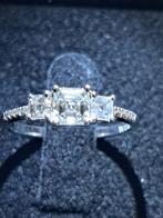 Prachtige mooie diamant ring vvs1.kleur f.prys 2500, Bijoux, Sacs & Beauté, Comme neuf, Enlèvement ou Envoi
