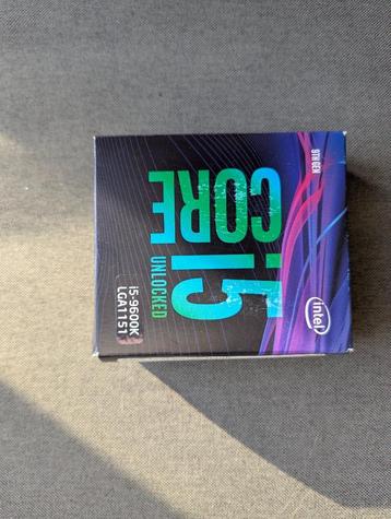 Intel i5-9600k beschikbaar voor biedingen