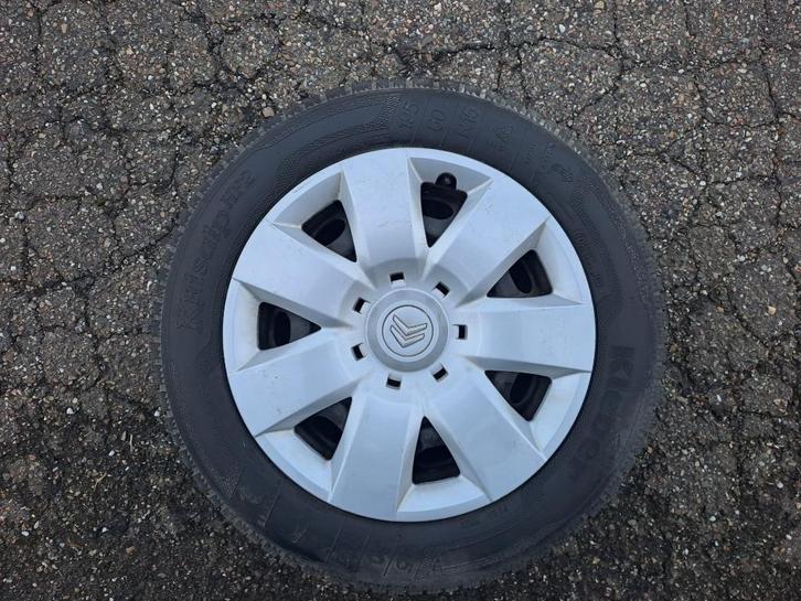 15" stalen velgen Citroën Peugeot, Auto-onderdelen, Banden en Velgen, Velg(en), Winterbanden, 15 inch, Gebruikt, Ophalen