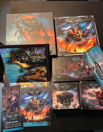 Lords of Hellas (Core Box + uitbreidingen) beschikbaar voor biedingen