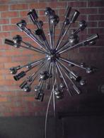 Gaetano Sciolari "Space Age" Sputnik (30 x 2 W LED G45 )., Huis en Inrichting, Ophalen of Verzenden, Gebruikt, Glas, Italiaans design jaren '70