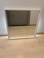 Witte spiegel, Huis en Inrichting, Woonaccessoires | Spiegels, Ophalen, Zo goed als nieuw