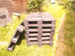 Pvc palletten 80x120, Tuin en Terras, Terrasdelen en Vlonders, Ophalen, Zo goed als nieuw