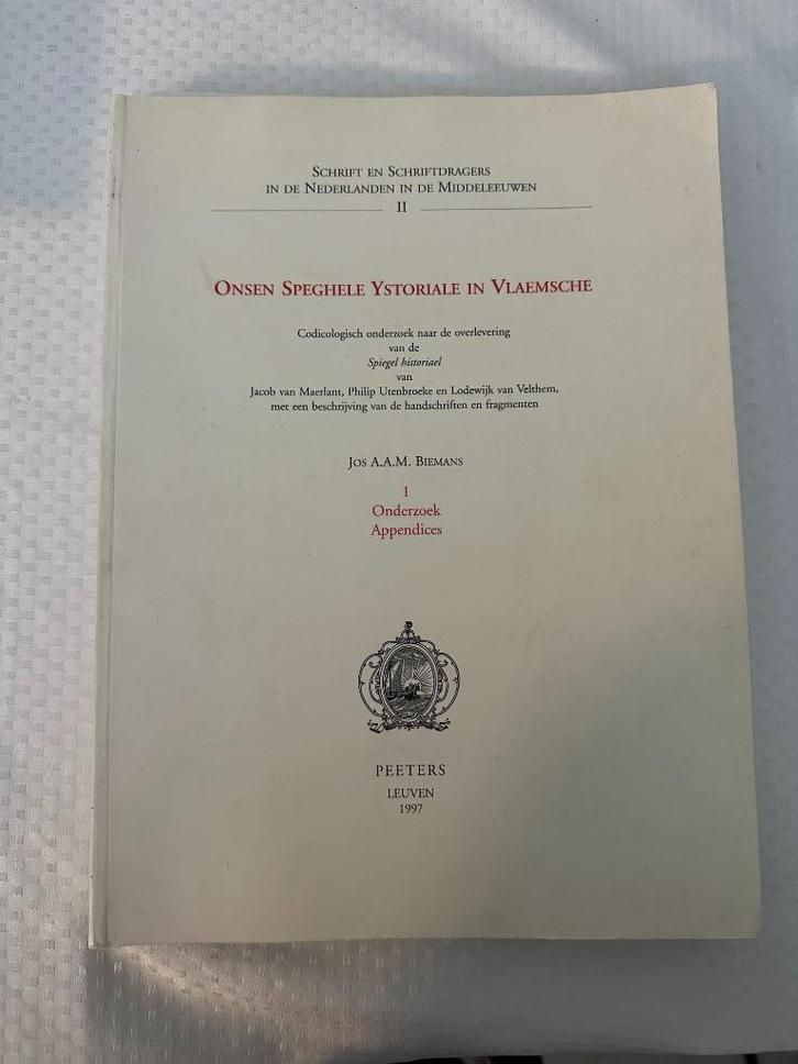 Onsen Speghele Ystoriale in Vlaemsche, Boeken, Geschiedenis | Stad en Regio, Verzenden