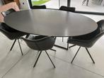 Ovale tafel, Huis en Inrichting, Tafels | Eettafels, Ophalen, Zo goed als nieuw