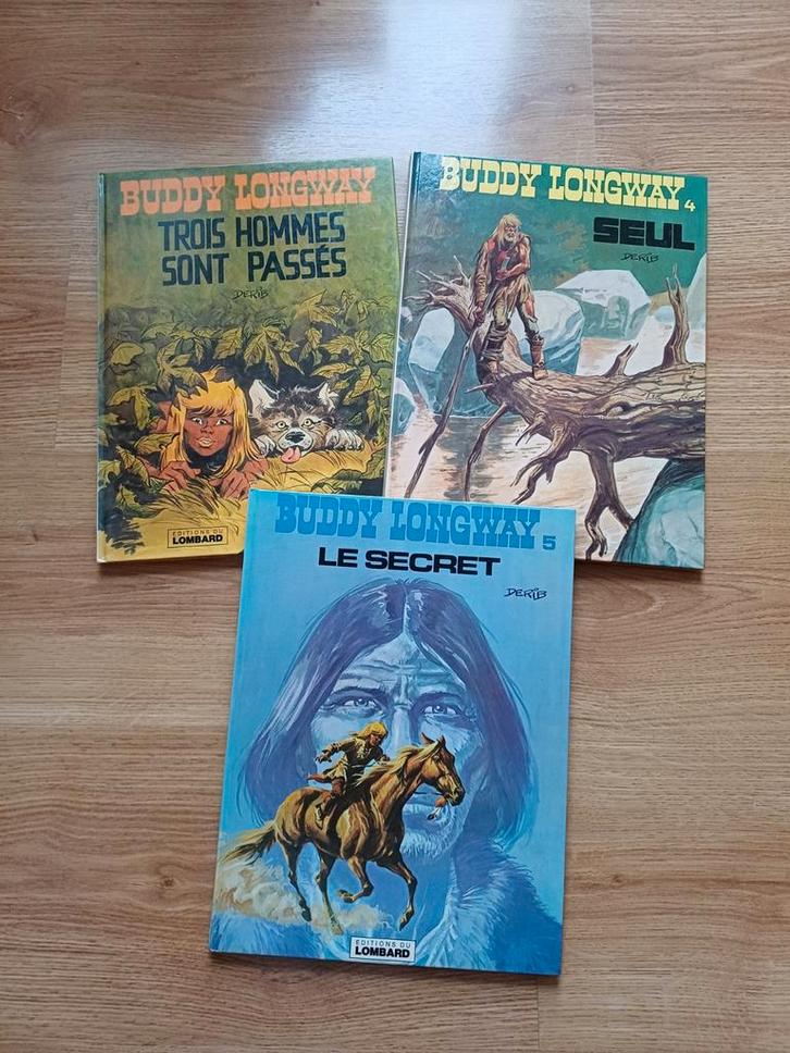 Bd Buddy Longway 3/4/5, Boeken, Stripverhalen, Meerdere stripboeken, Ophalen of Verzenden