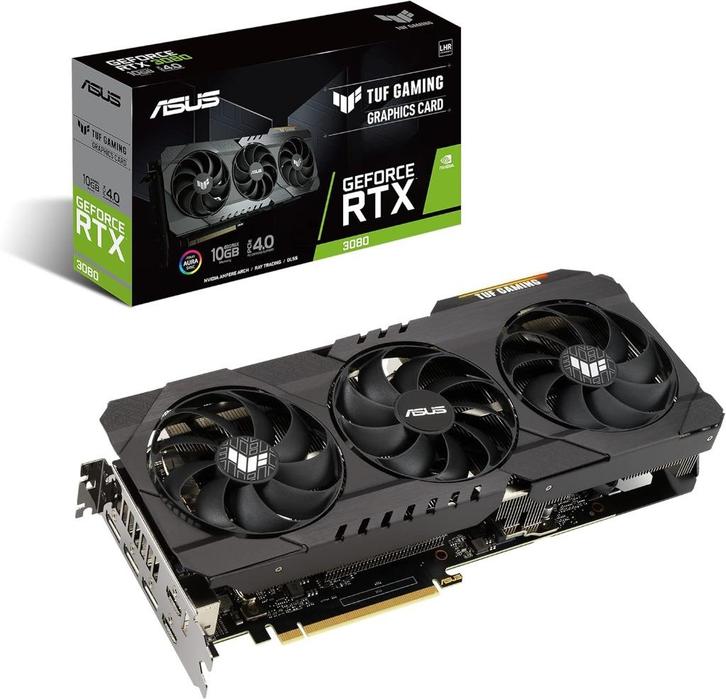Asus GeForce RTX 3080 TUF 10G GAMING V2, Computers en Software, Videokaarten, Zo goed als nieuw, Nvidia, PCI-Express 4.0, GDDR6