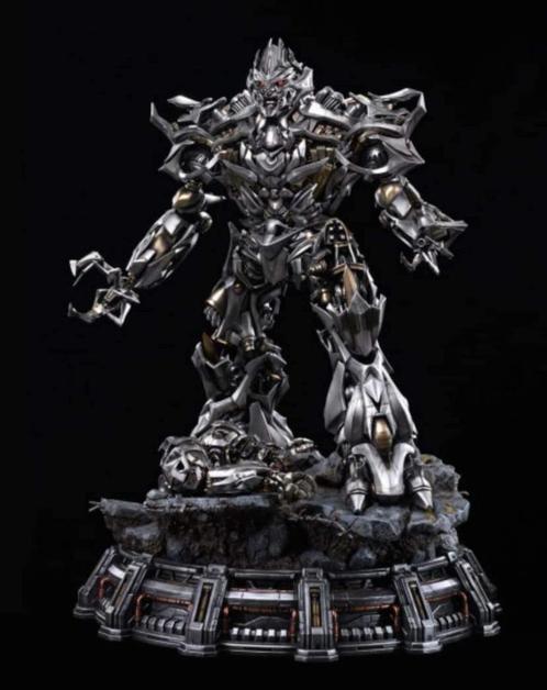 Cosmic brothers transformers megatron regular statue, Verzamelen, Transformers, Zo goed als nieuw, Overige generaties, Decepticons