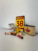 Oude SHELL reclame artikelen, Verzamelen, Merken en Reclamevoorwerpen, Ophalen of Verzenden, Gebruikt, Reclamebord