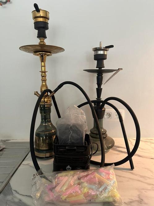 Shisha Amy deluxe (gouden verkocht), Collections, Articles de fumeurs, Briquets & Boîtes d'allumettes, Enlèvement