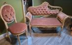 Setje stoel + bankje, Antiek en Kunst, Ophalen