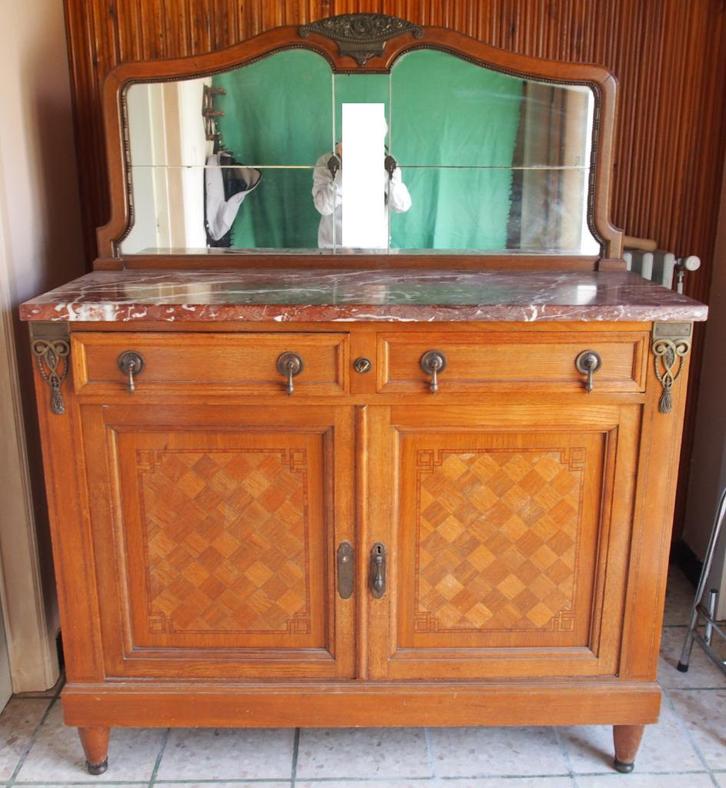 De Coene dressoir, BRUSSELS, 1920, Jules VANHEVEL, Decoene, Antiek en Kunst, Antiek | Meubels | Stoelen en Sofa's, Ophalen