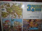 PUZZELS, Ophalen, 500 t/m 1500 stukjes, Zo goed als nieuw, Legpuzzel