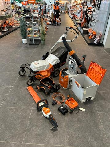 STIHL ACCU MACHINES beschikbaar voor biedingen