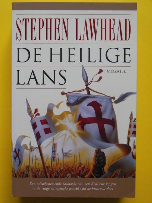De heilige lans - Stephen Lawhead, Boeken, Historische romans, Gelezen, Ophalen of Verzenden
